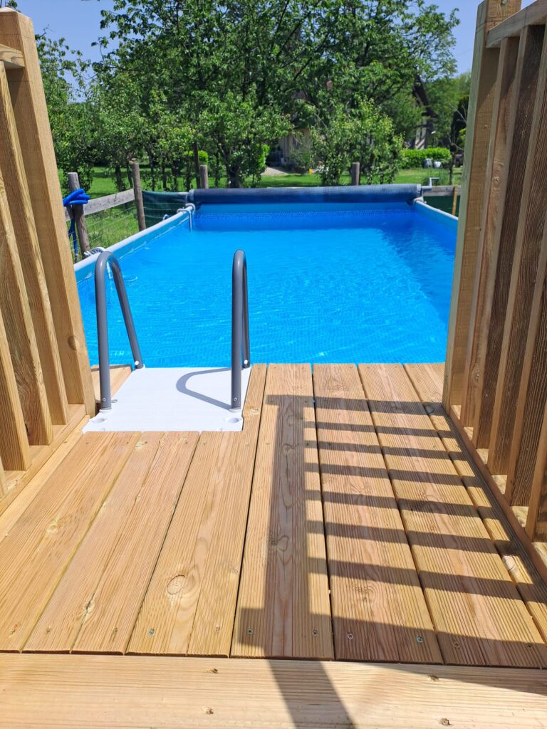 pool view from steps